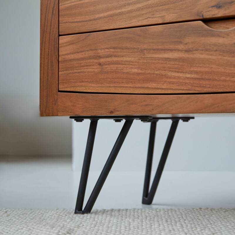 Commode en acacia massif Bonnie