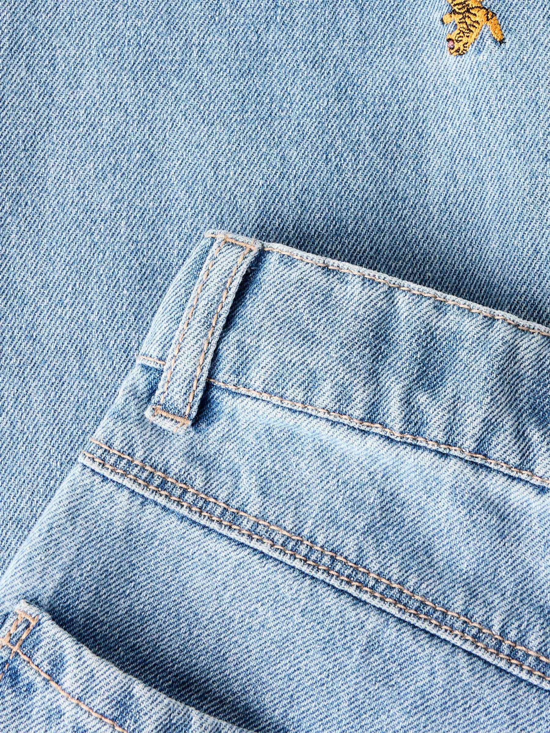 Name It Embroided Wide Leg Jeans