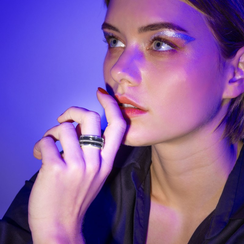 Bague Adélia Noir