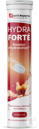 Forté Pharma Hydra Forté Cola 24 Comprimés Effervescents