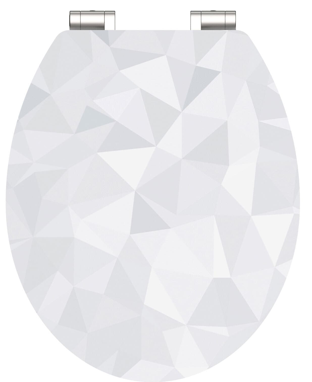 SCHÜTTE WC-Sitz Diamond Weiß Highgloss Absenkautomatik