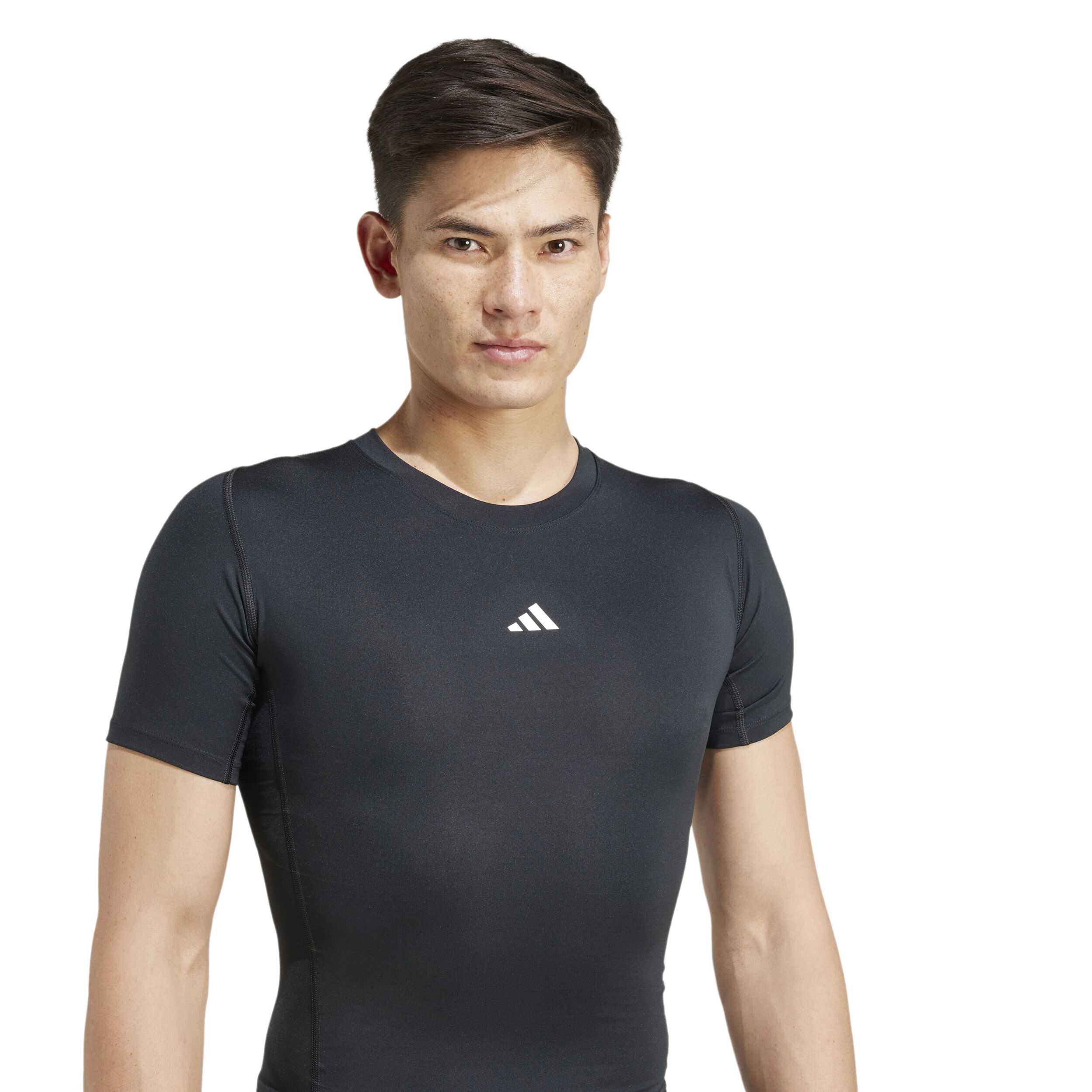 adidas TechFit Compression T-shirt Hommes - Noir