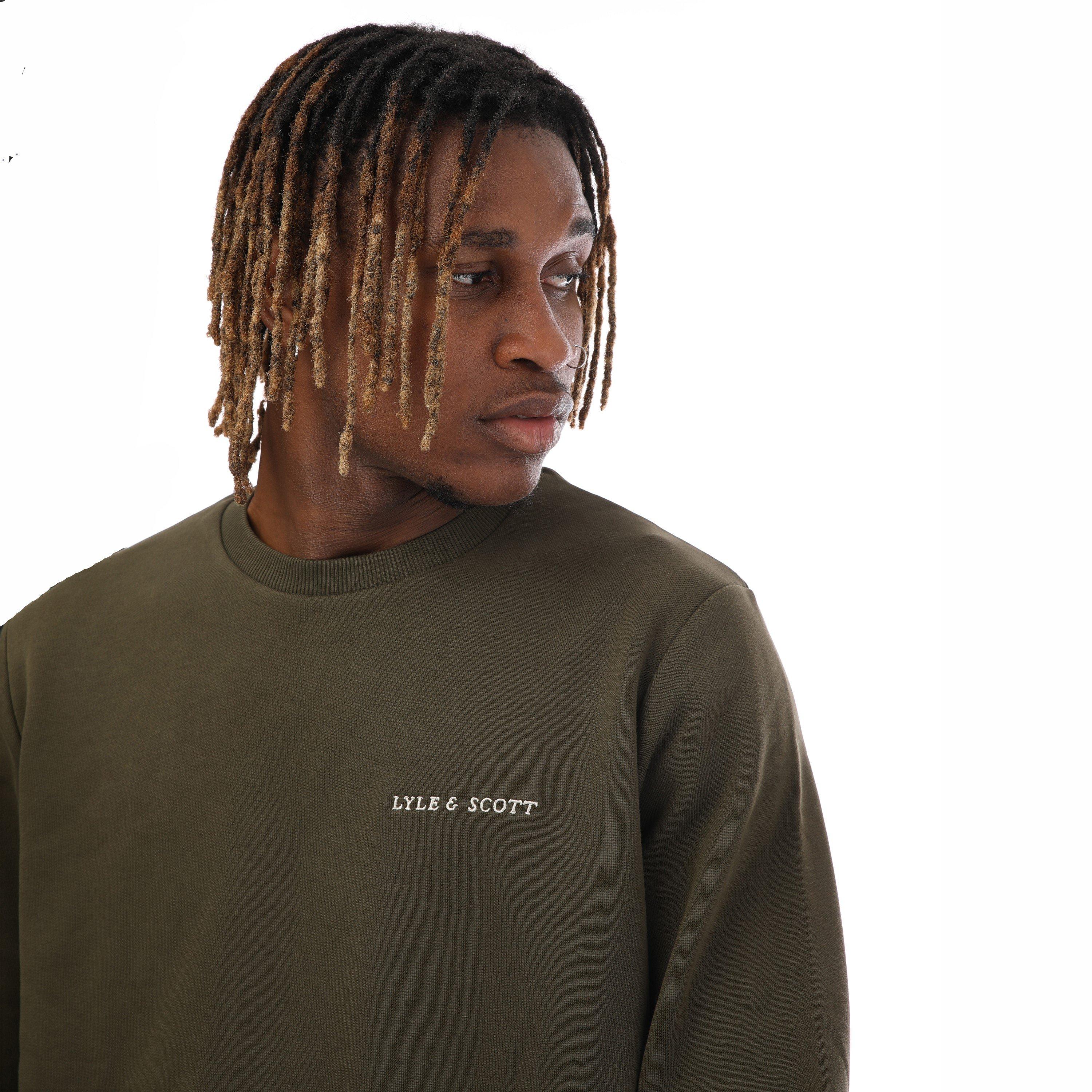 Lyle and Scott Lyle Emb C-Neck Sws Sn99
