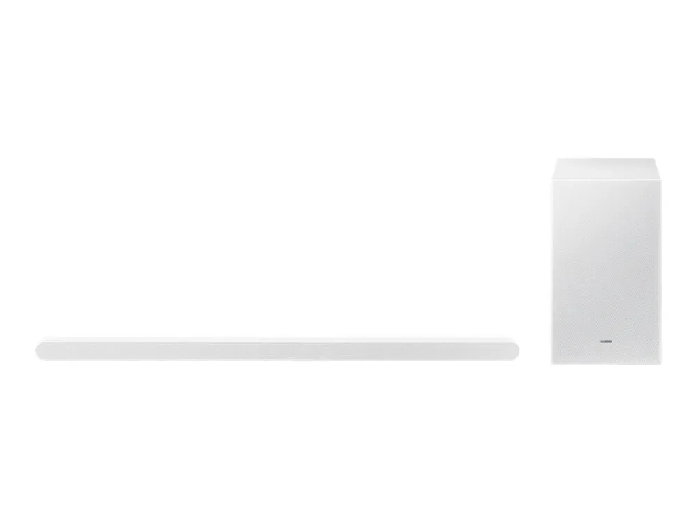 Samsung HW-S701D - S series - lydbarsystem - til hjemmebiograf - 3.1.kanal - trådløs - Bluetooth, Wi-Fi - hvid