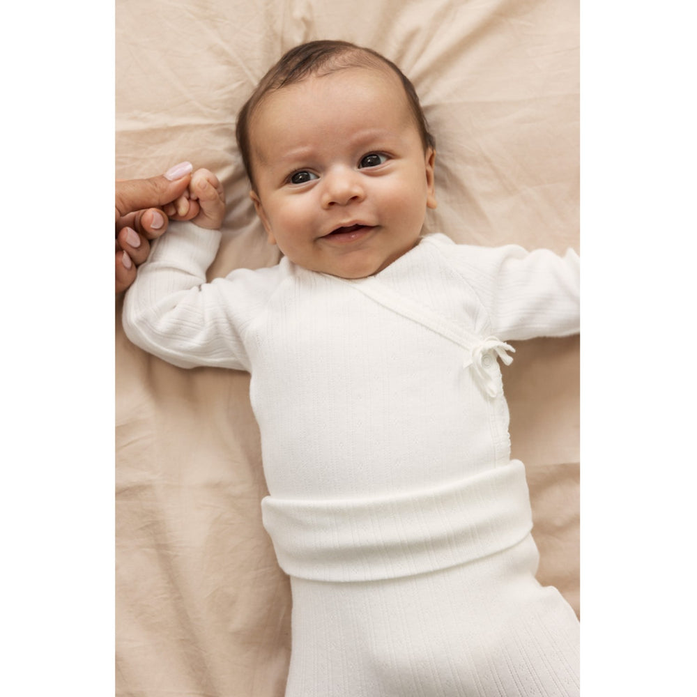 Køb MarMar Newborn Modal Pointelle Gentle White Belita Body