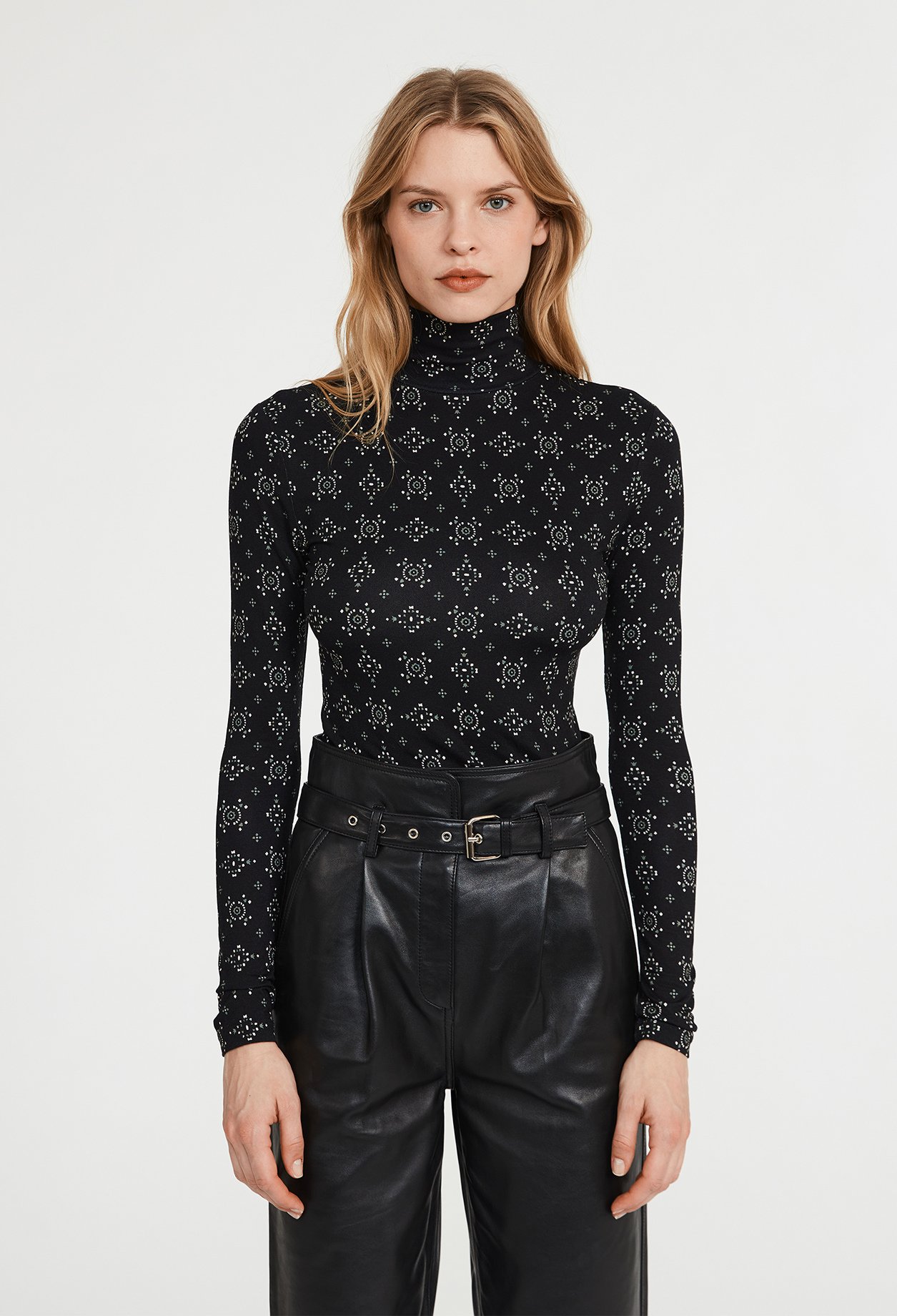 Top imprime floral