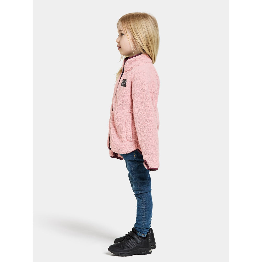 Køb Didriksons Dusty Pink Gibbs Kids Fullzip Fleece Jakke 2 | Luksusbaby