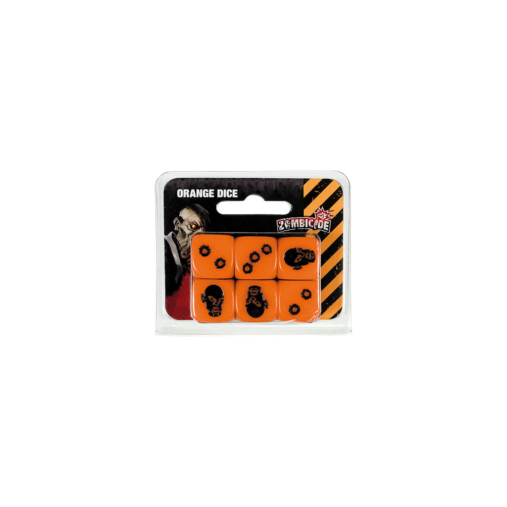 Zombicide : Set de Dés Orange