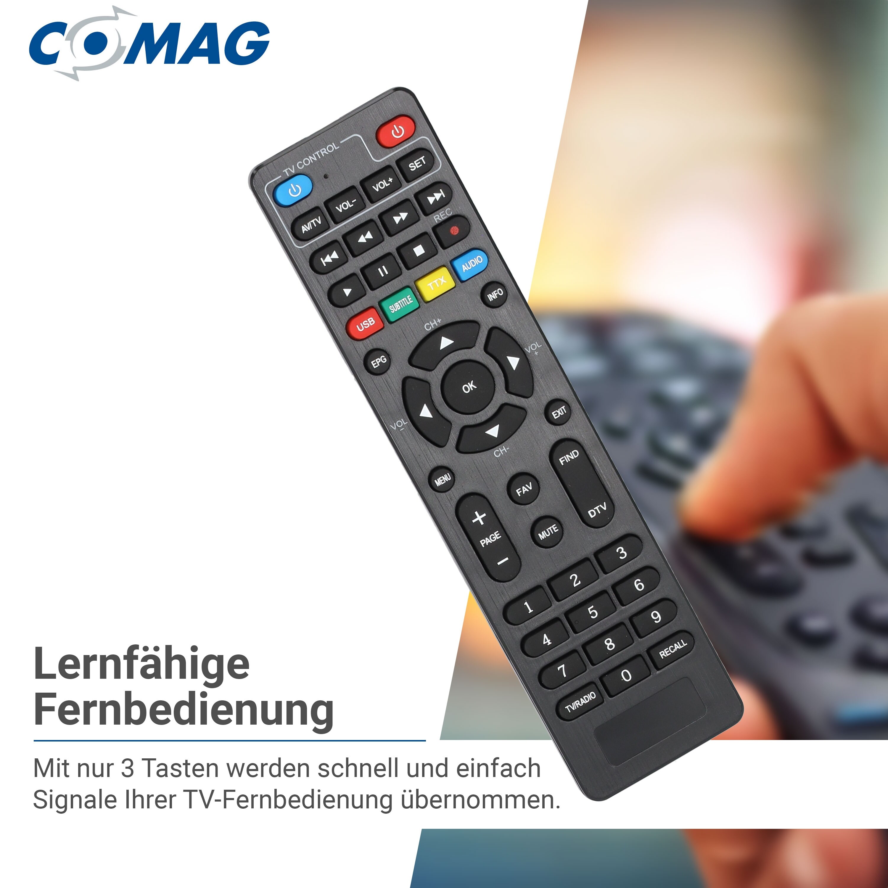 Comag DKR 60 HD HDTV Kabelreceiver mit PVR Funktion