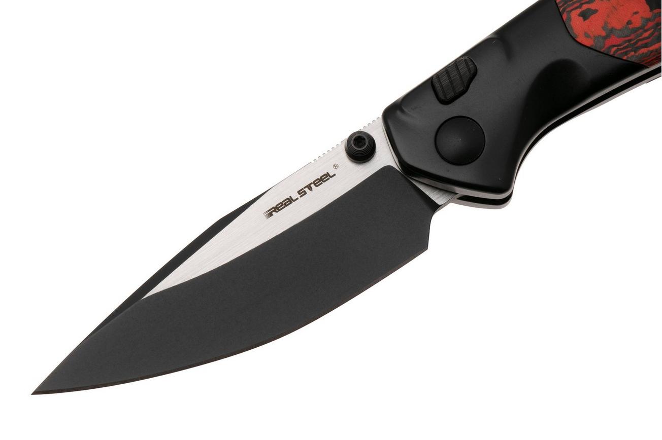 Real Steel Hoeft 7901DR Two-Tone S35VN, Titanium Copper Foil FatCarbon, zakmes, Austin Fox design