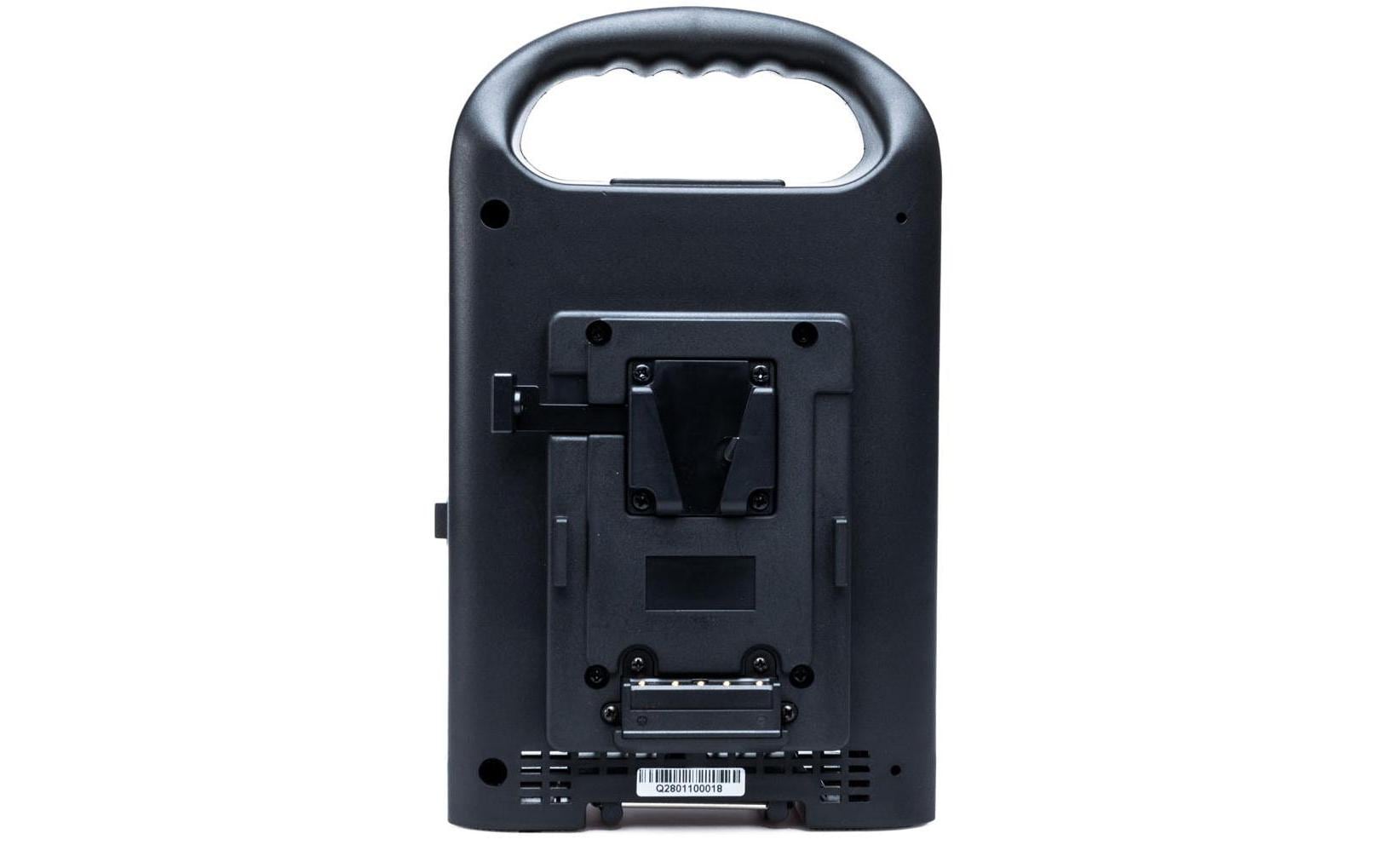 Ladegerät PL-Q280B Fast Charger V-Mount (2 Kanal)<br>Schnellladegerät mit zwei Kanälen