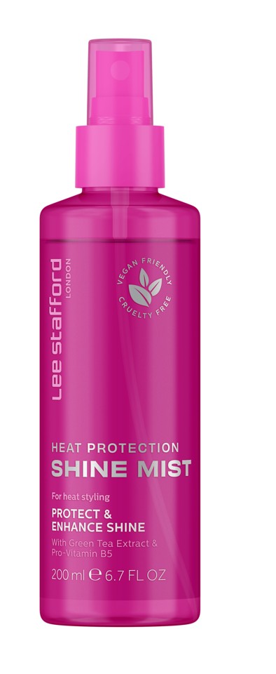 Lee Stafford - Heat Protection Shine Mist 200 ml - Varmebeskyttelse