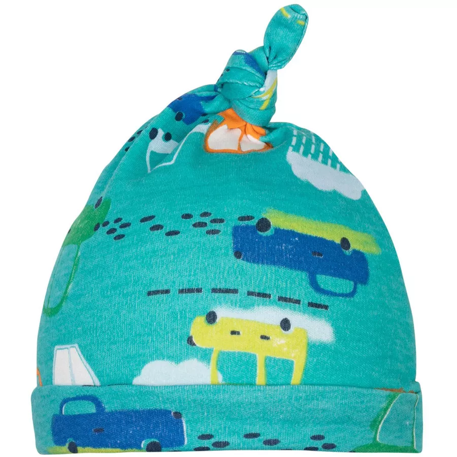 MINOTI Set aus 2 Mützchen GrünBlau