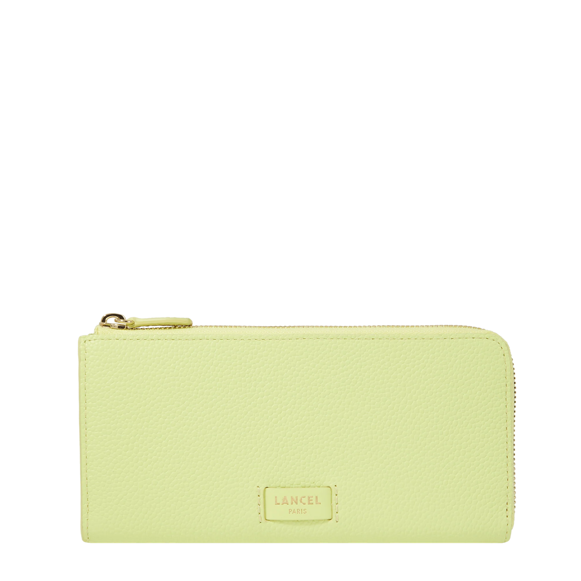 Slim zipped wallet Ninon de Lancel-Citron Vert