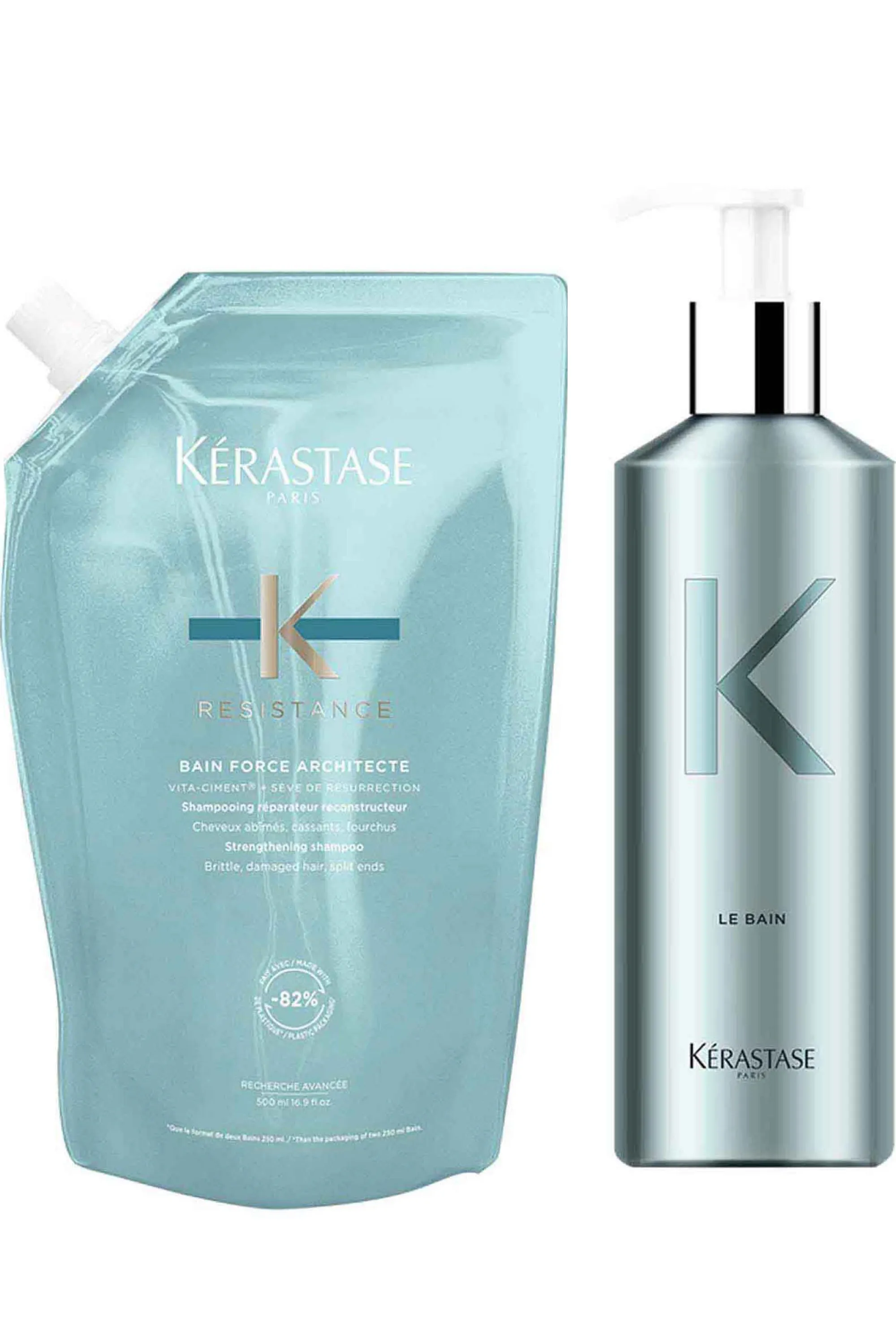 Kérastase Bain Force Architecte Résistance Rechargeable-500 ml