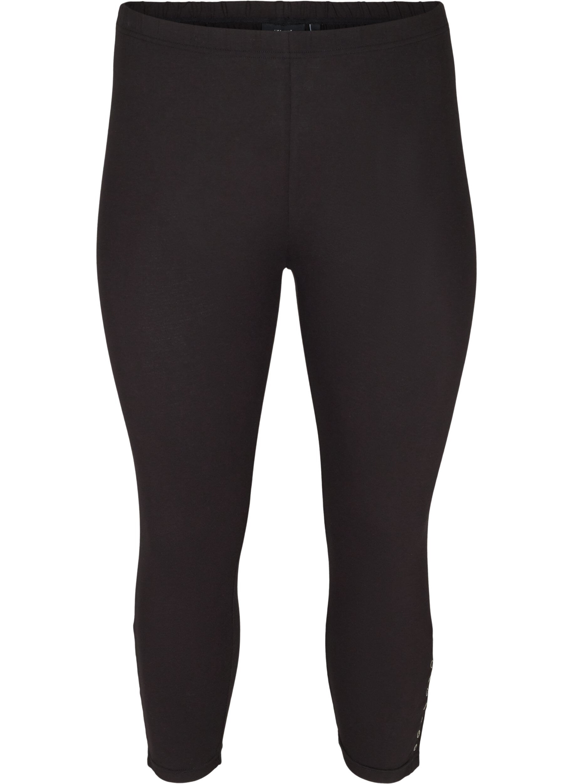 3/4 leggings med knapper