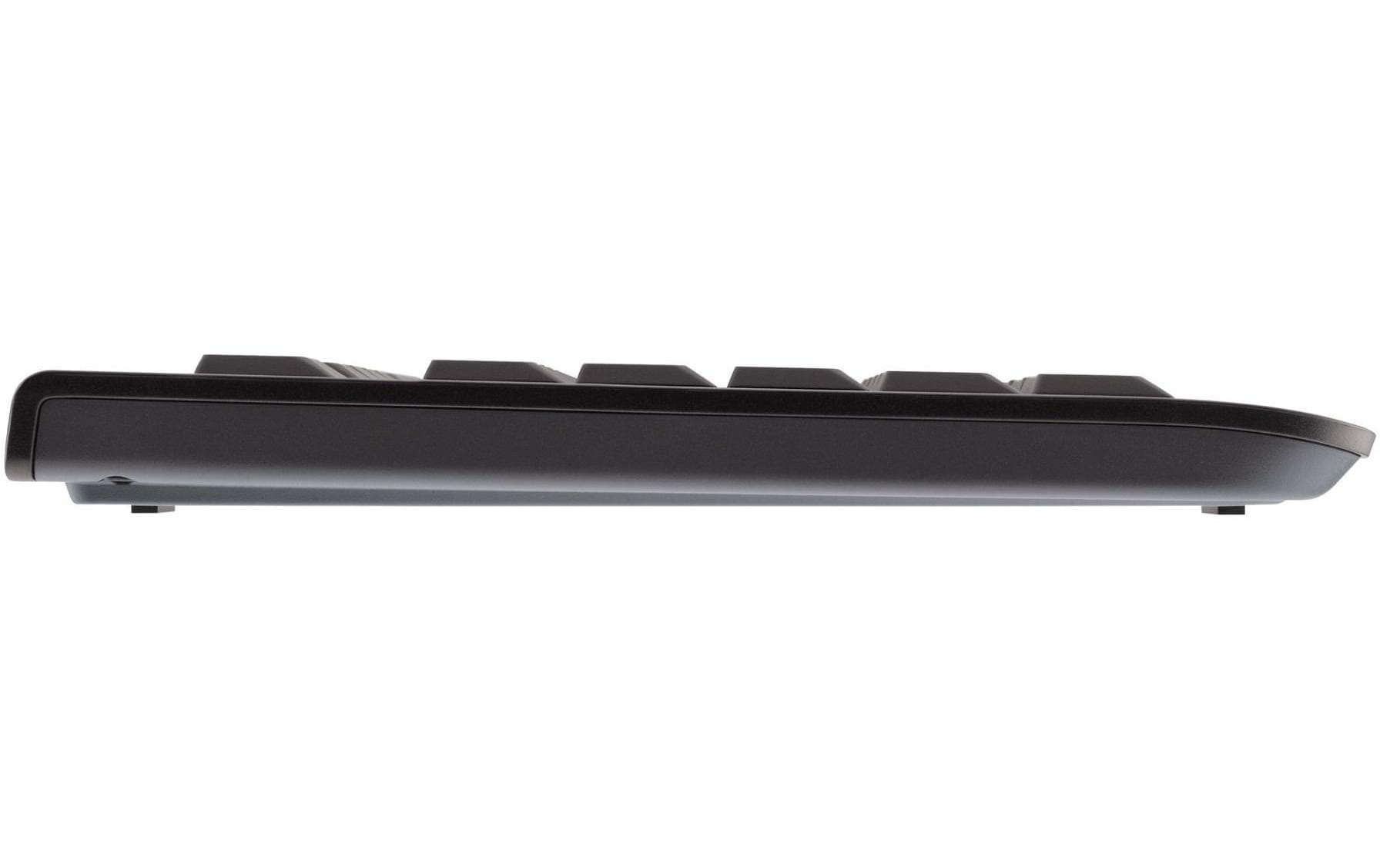 Tastatur KC 1000 SchwarzLeise Kabeltastatur