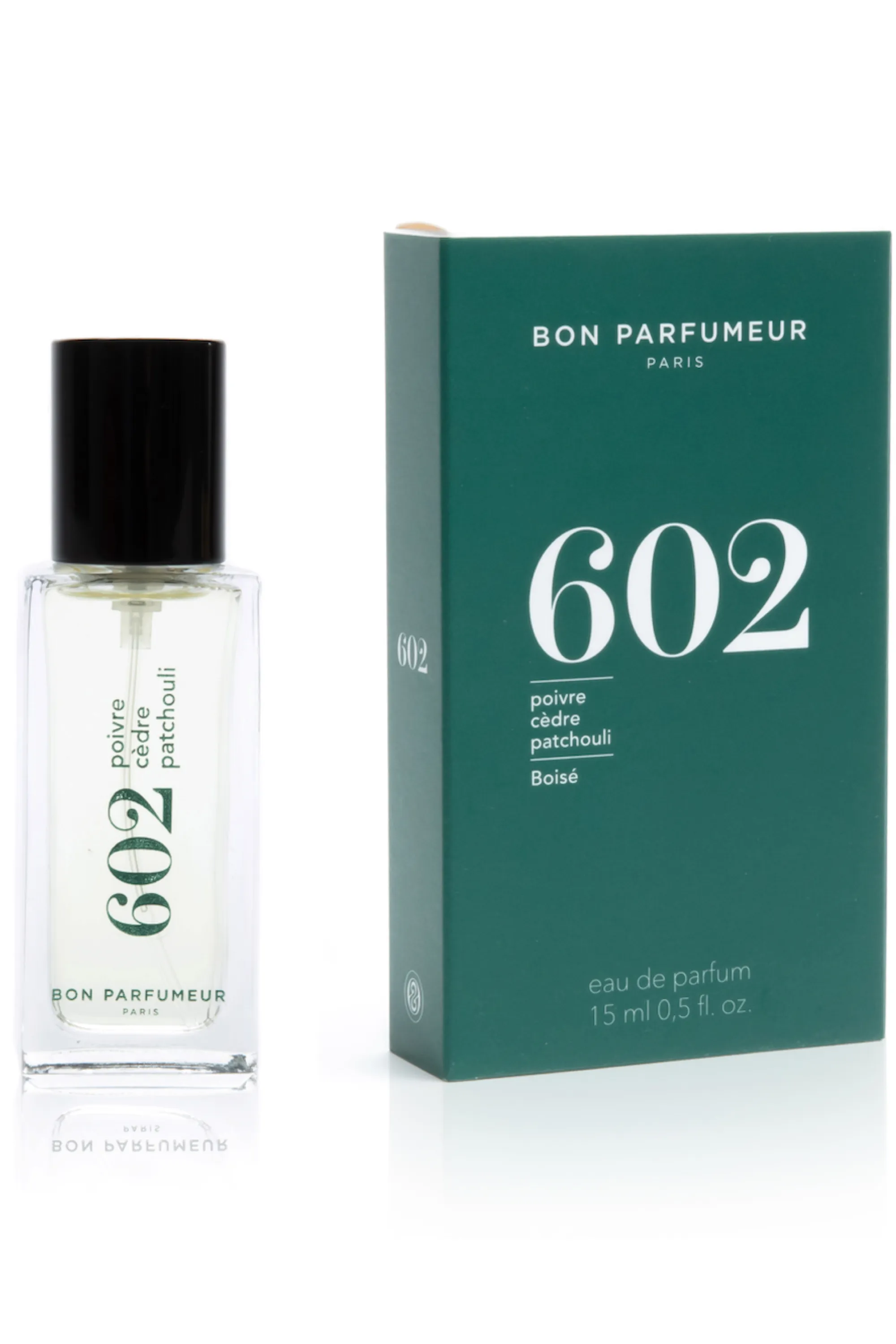Bon Parfumeur Paris 602 Poivre cèdre patchouli Eau de Parfum-15 ml