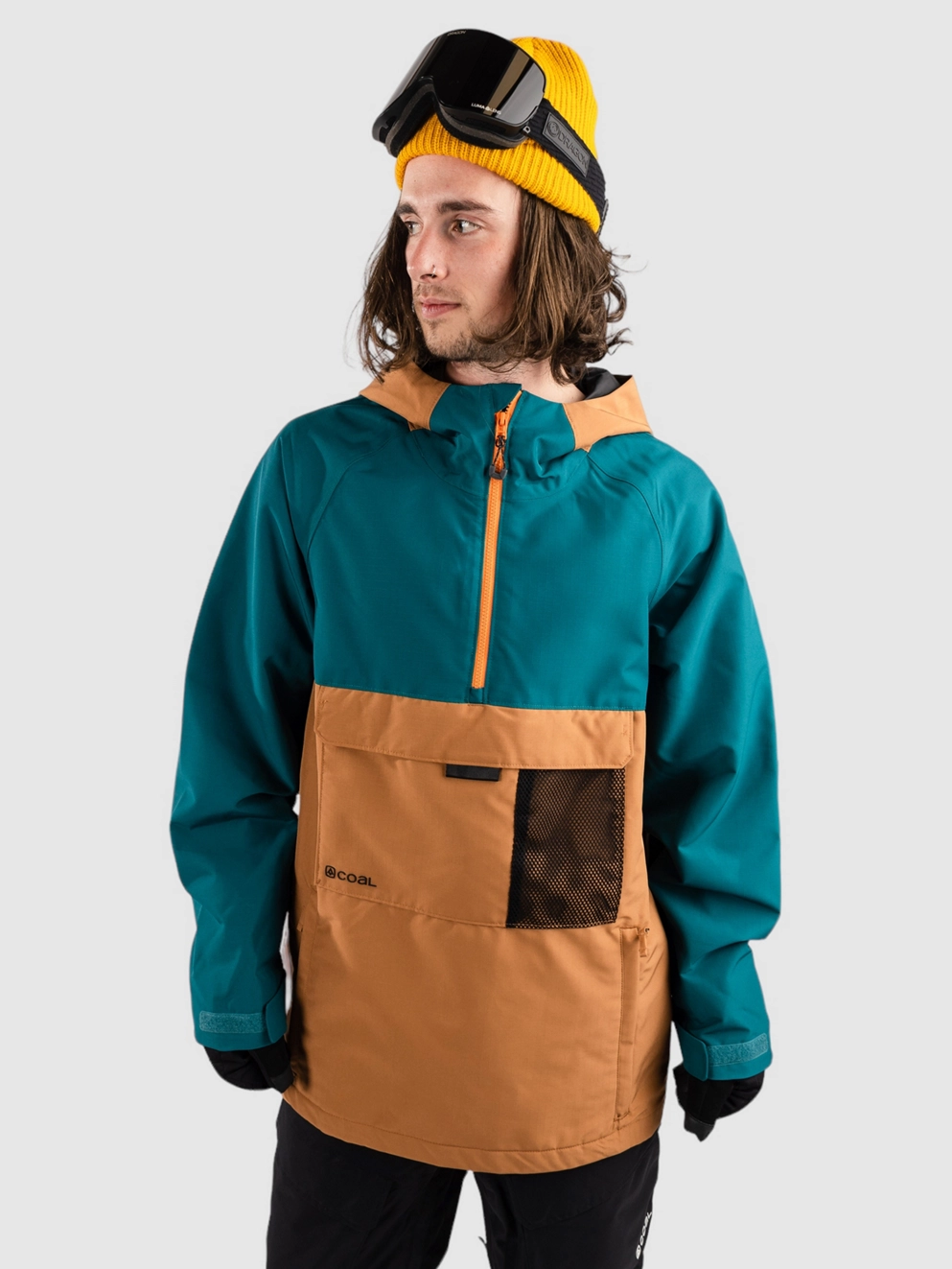 Coal Alder Anorak mallard light brown