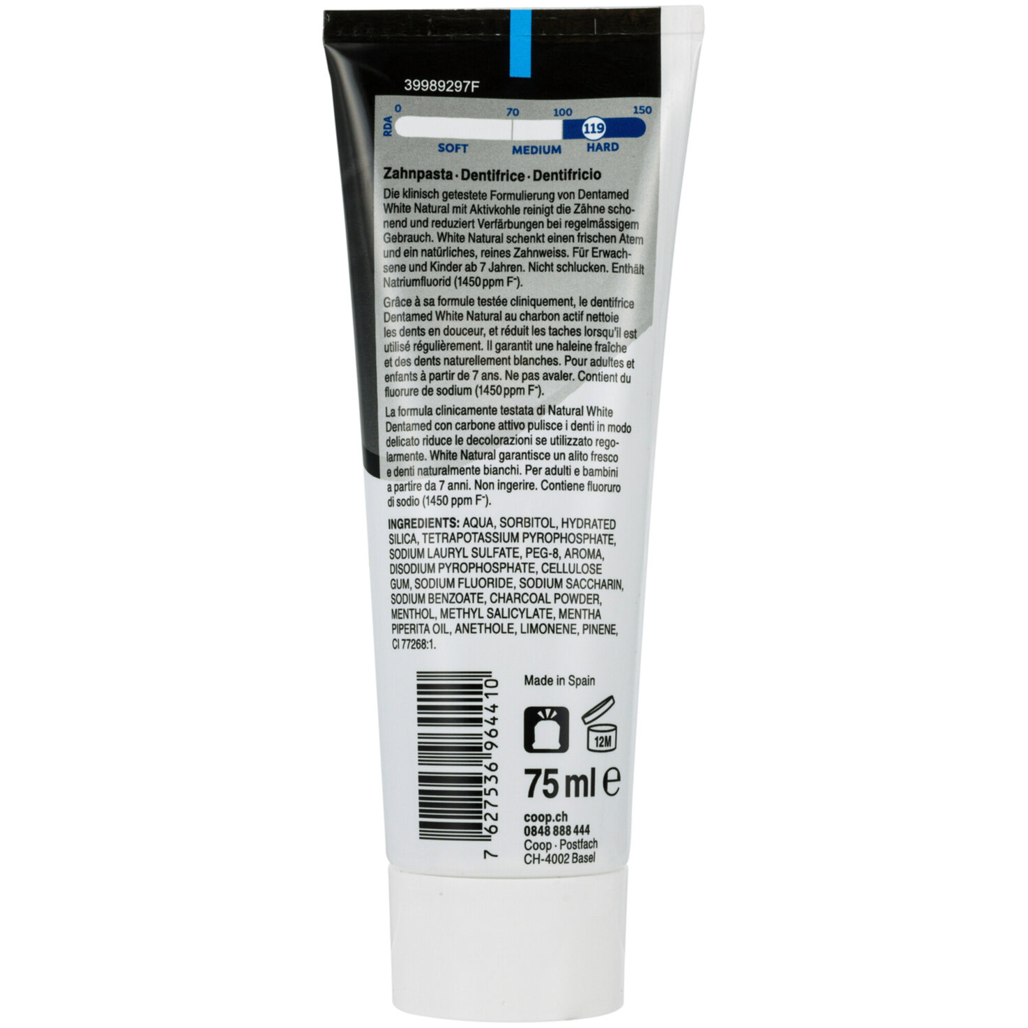 Dentamed Zahnpasta White Natural