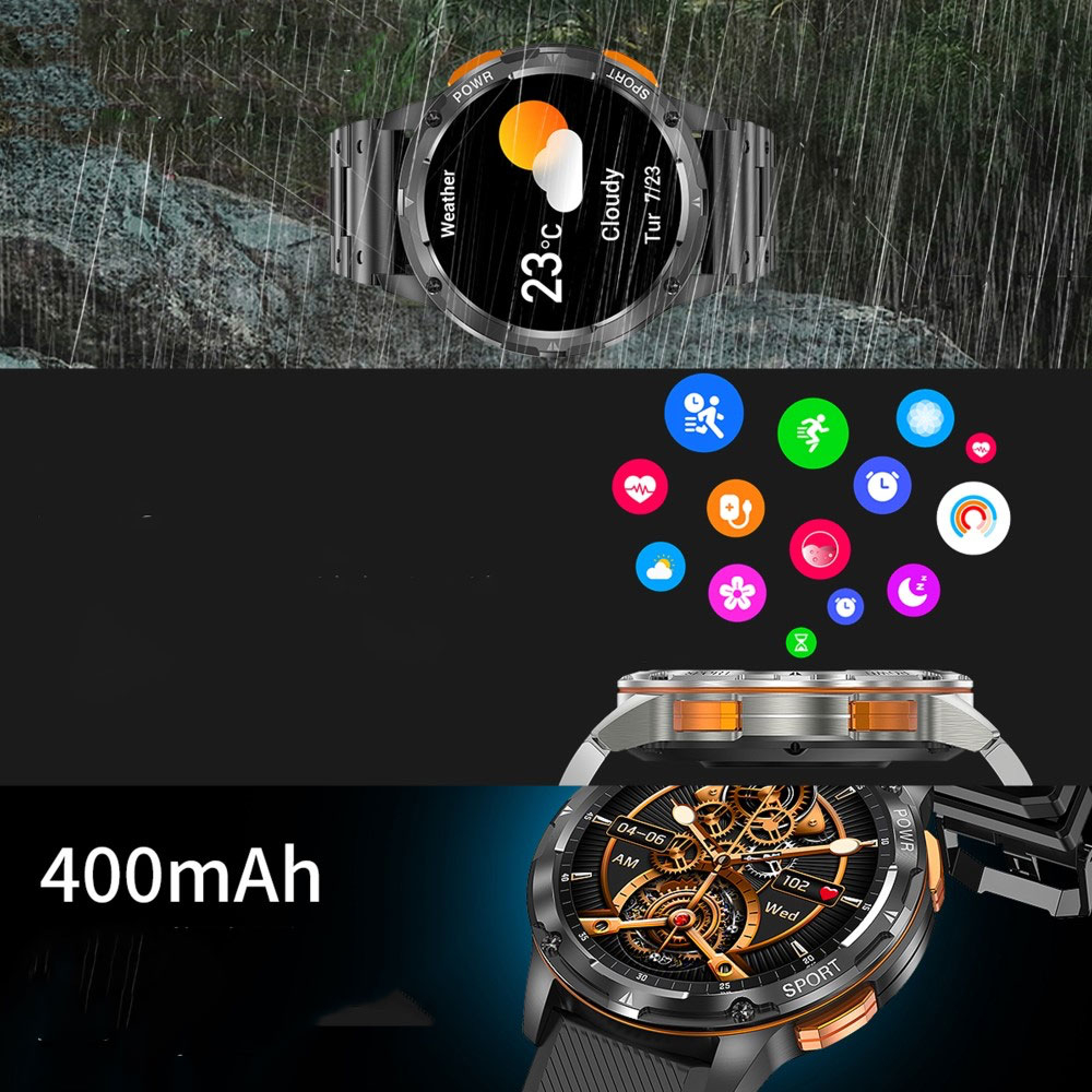 Fitness Tracker Smart Watch 1.43