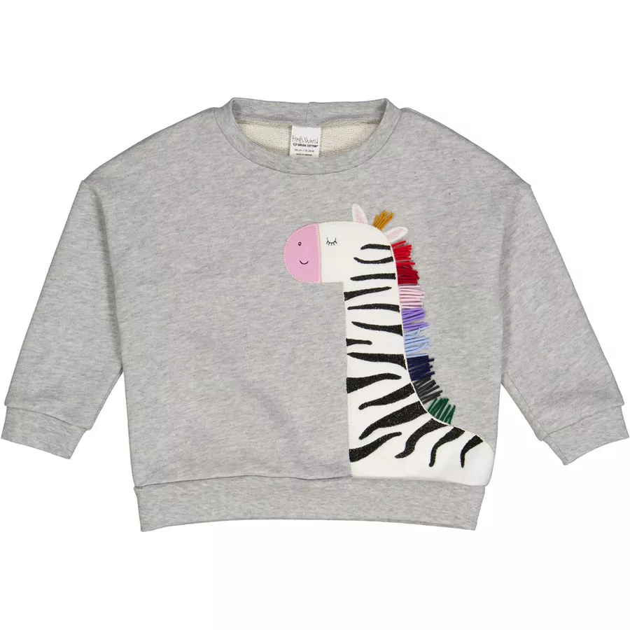 Fred's World Babysweatshirt Palegreymarl