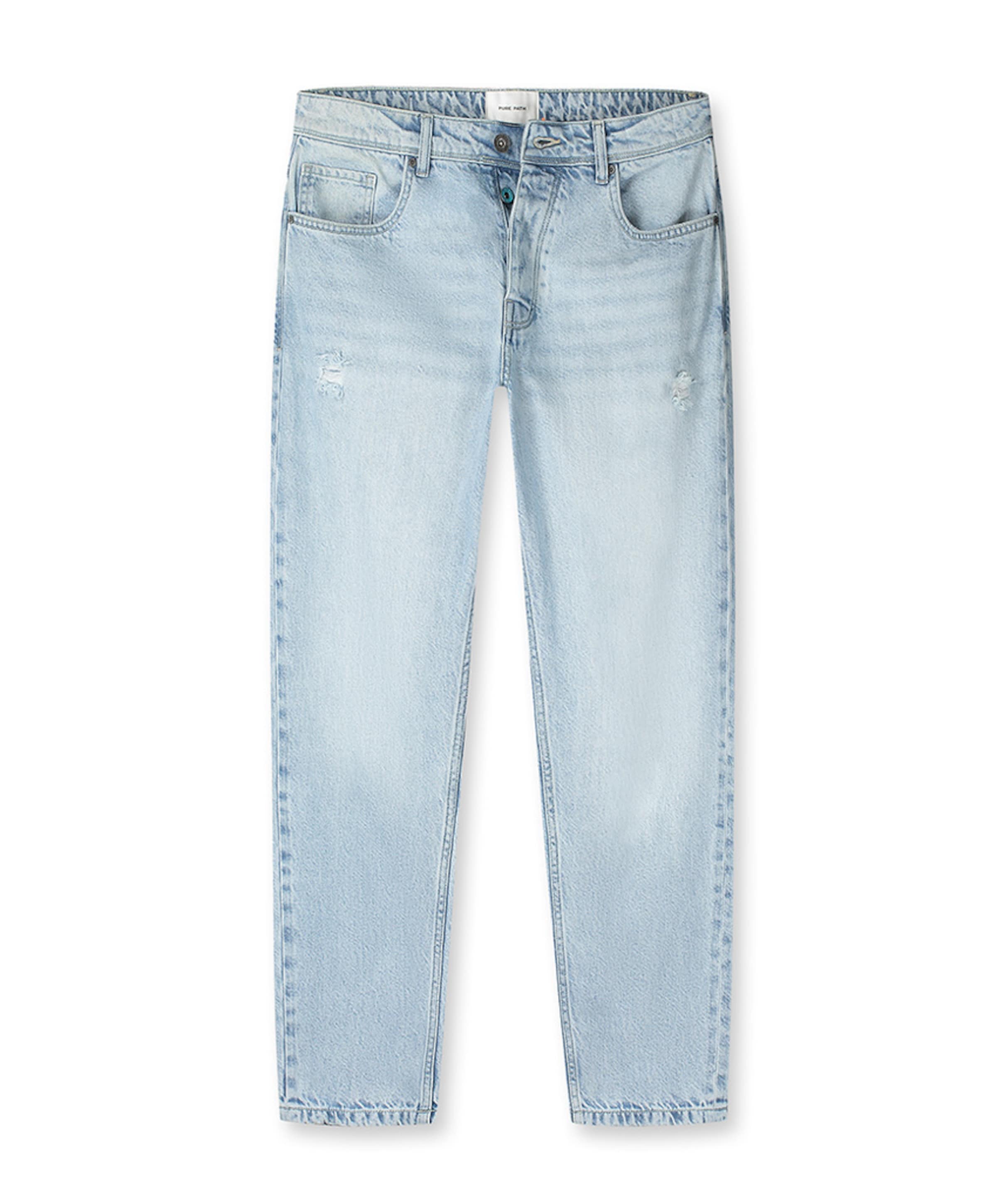 Pure Path The Aiden Loose Fit heren jeans blauw