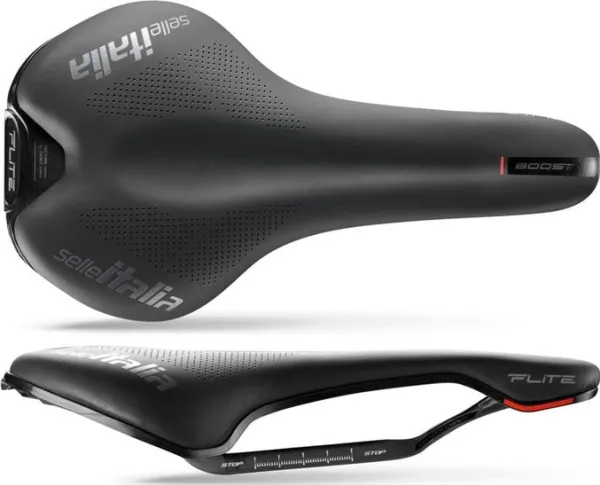 Selle Italia Siodło SELLE ITALIA FLITE BOOST KIT CARBONIO L (id match - L1) carbon/keramic 7x9, fibra-tek, sort (NEW)