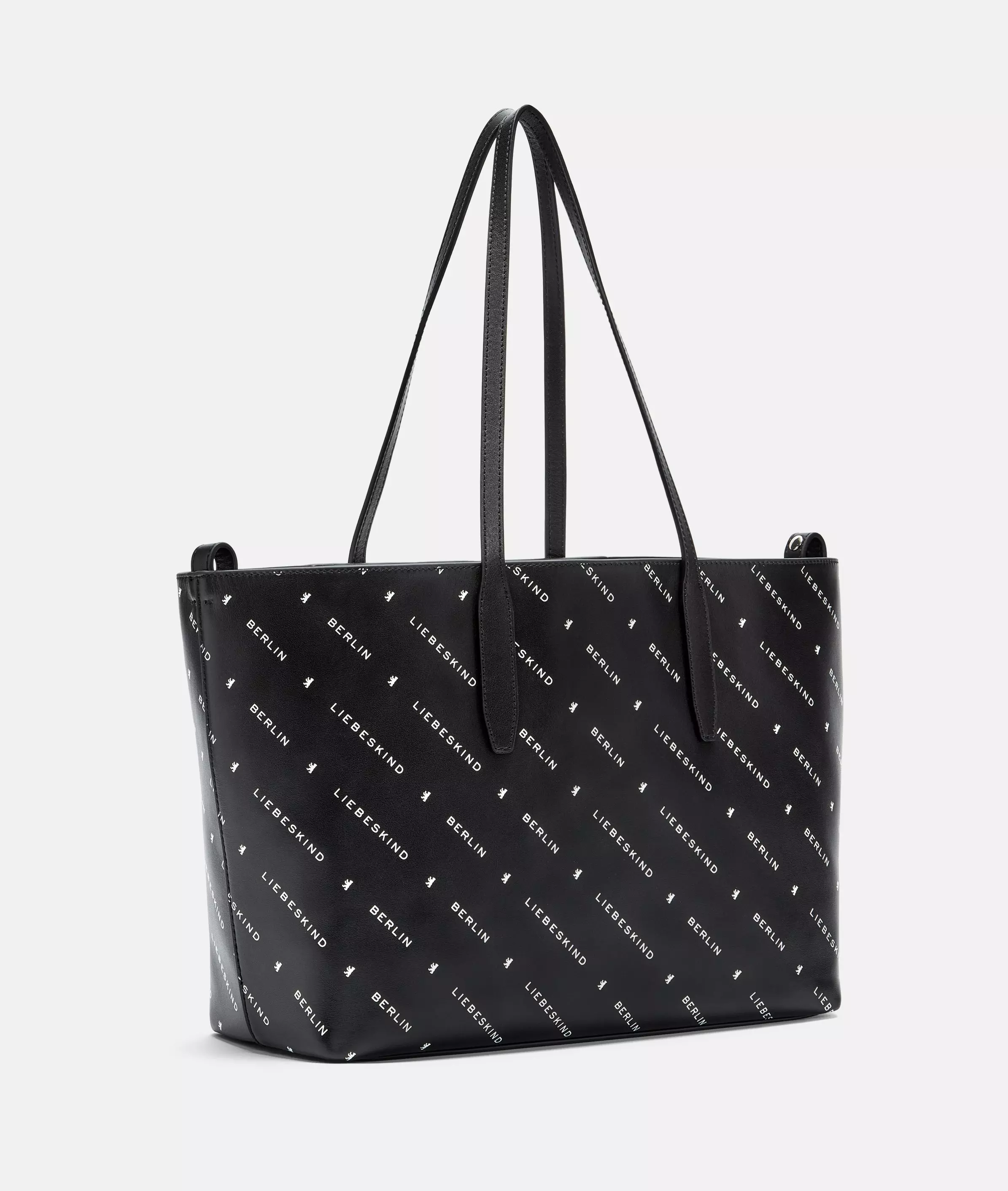 Monogram Shopper M Nappa leather shopper with Liebeskind Berlin lettering