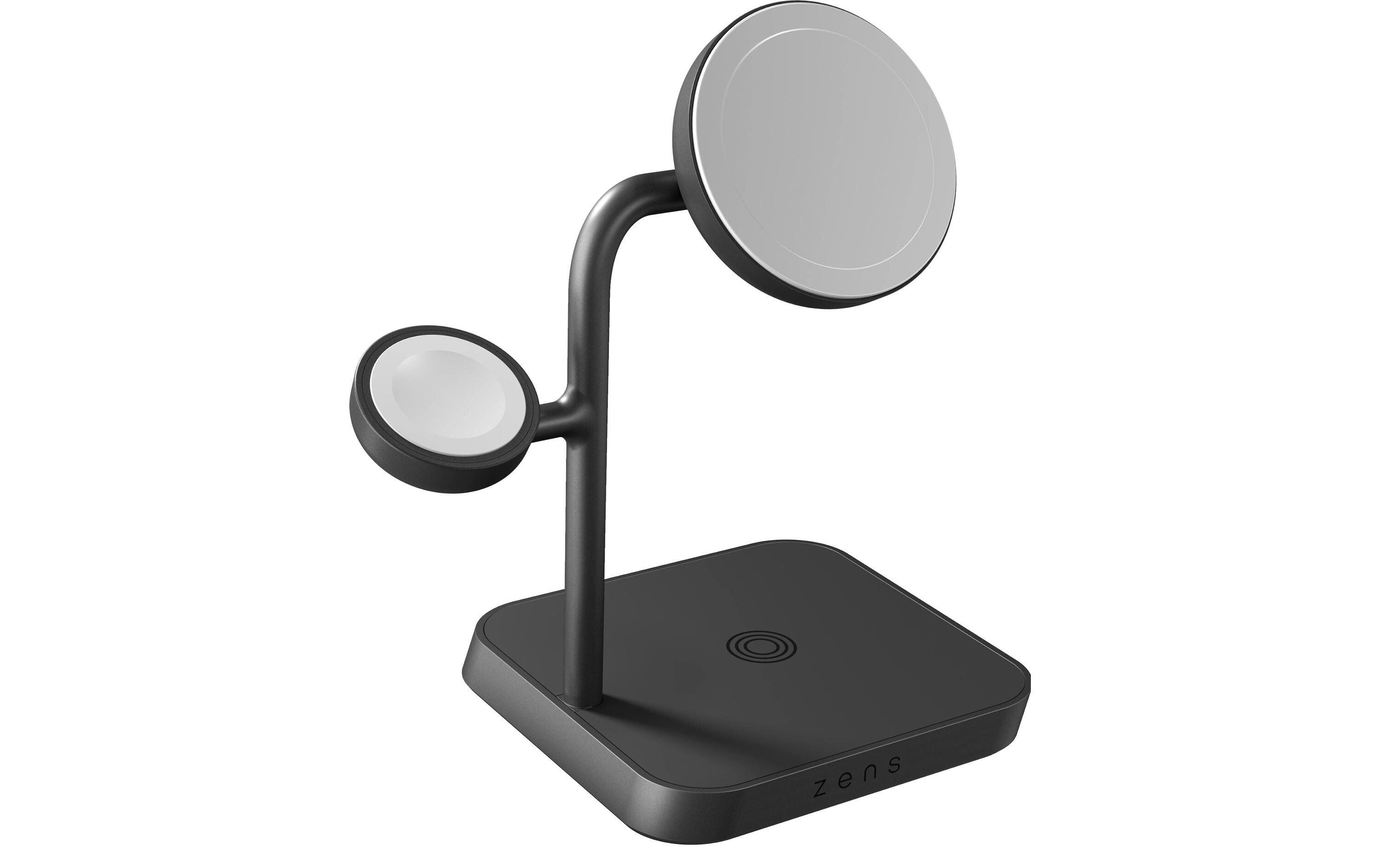 Wireless Charger 4in1 Magsafe Schwarz<br>MagSafe kompatibler 4-in-1-Wireless Charger für iPhone, Apple Watch und AirPods