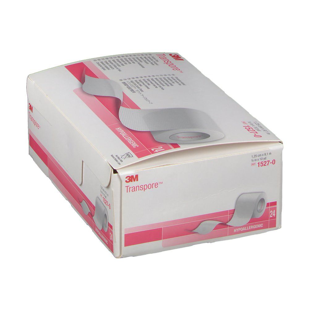 3M Transpore 1,25 cm x 9,1 m