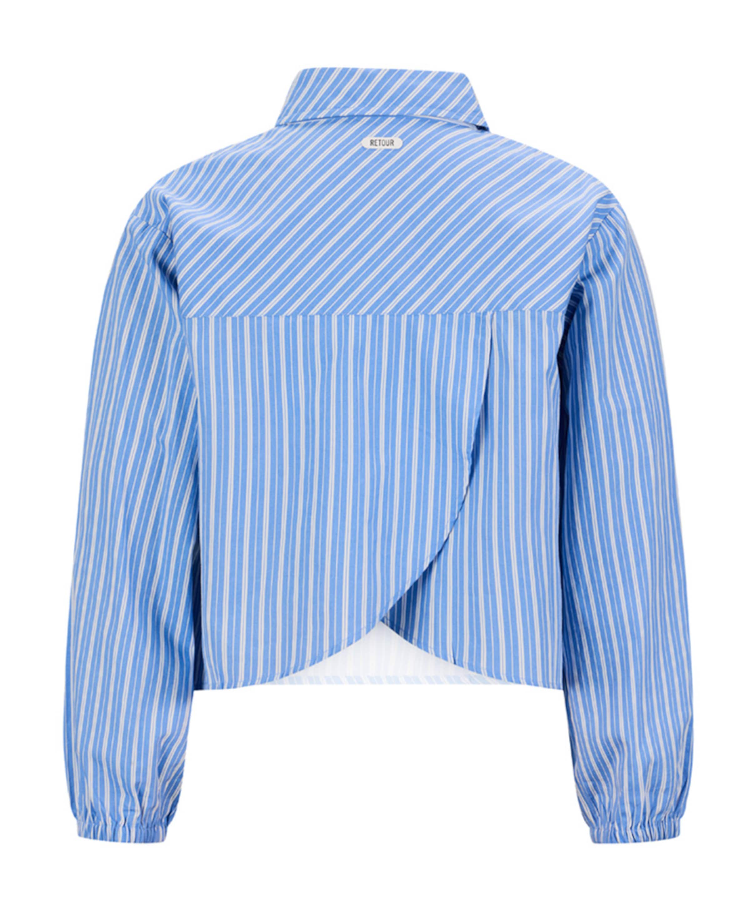 Retour Meisjes blouse lange mouw blauw