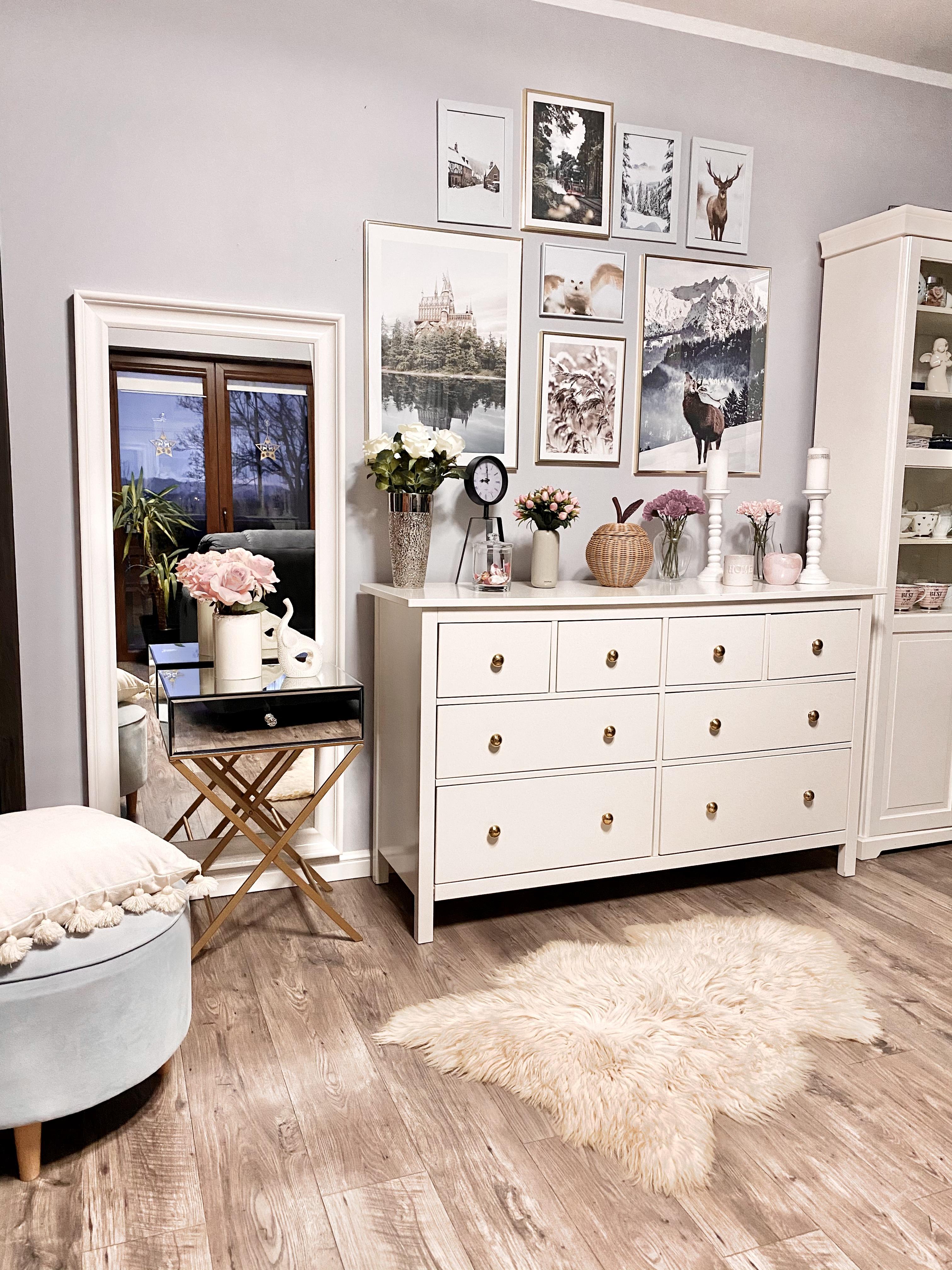 Bijzettafel VIVY Glas Spiegelend zilver