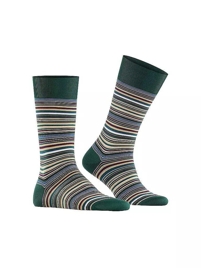 FALKE Socken MICROBLOCK hunter green  dunkelgrün