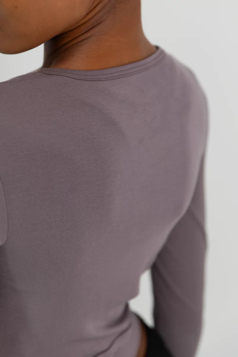 POWERZONE Yoga Crop Damen Longsleeve