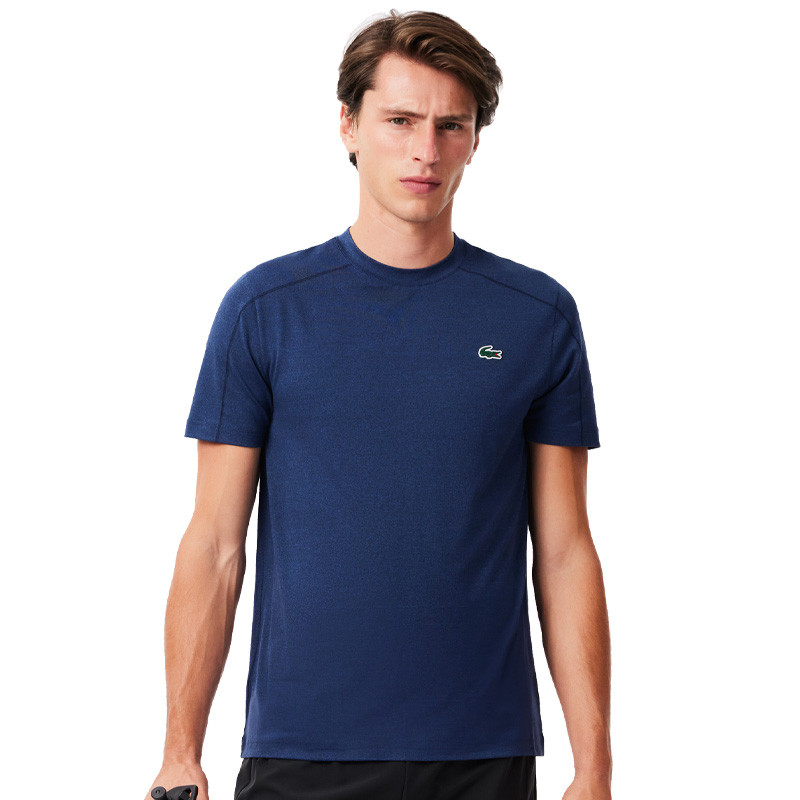 Tee-shirt Lacoste Ultra Dry Stretch homme bleu marine
