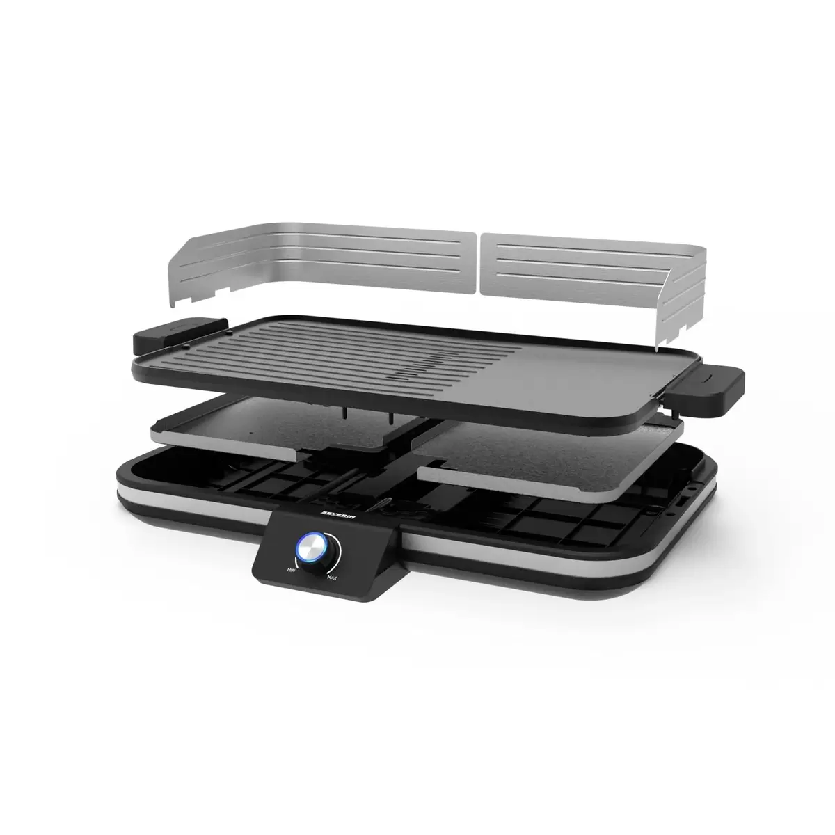 Elektrogrill Severin PG8564 Schwarz