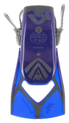 Paire de Palmes Aquasphere Zip VX Bleu