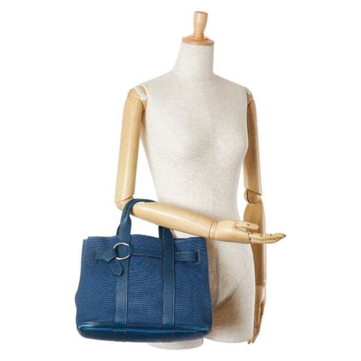 Hermès Vintage Hermès Tote Blue