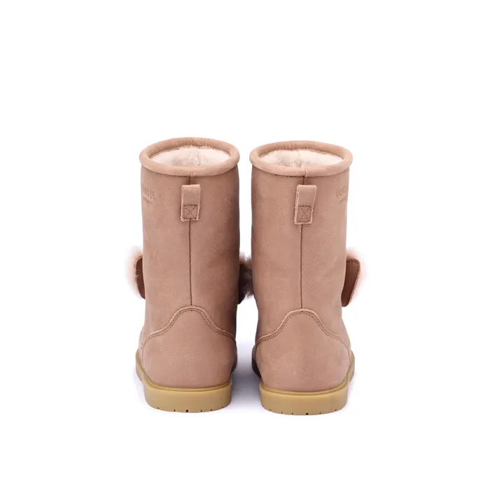 Donsje Bottines Fourrées Wadudu Exclusive Lapin | Marron glacé