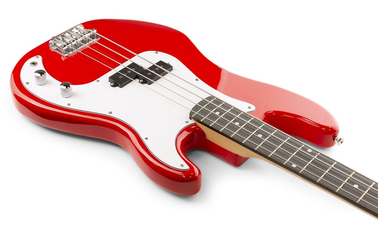 E-Bass GigKit Rot<br>Bass Gitarrenset