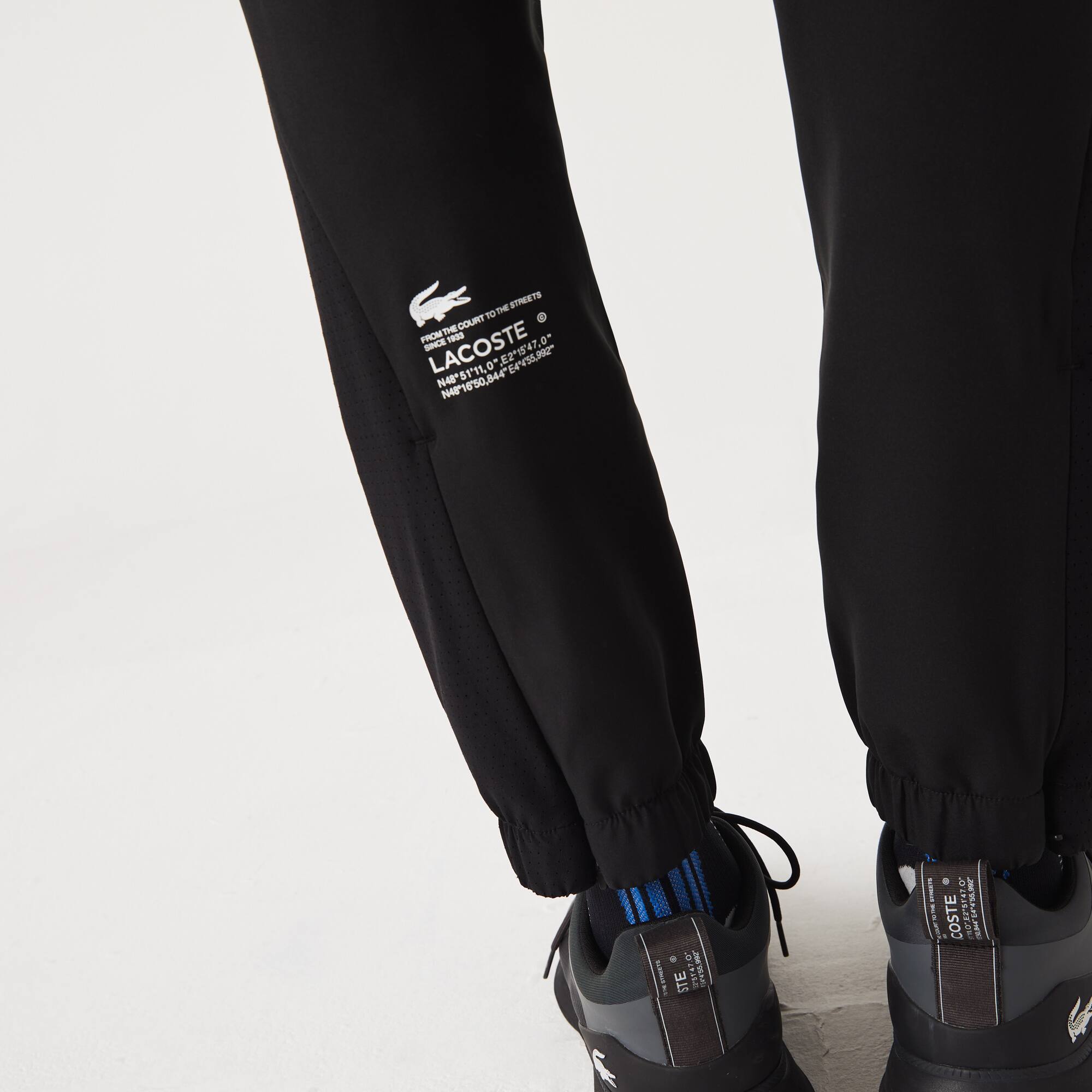 Herren-Hose mit Reissverschlüssen LACOSTE SPORT Trainingshosen - Schwarz - Lacoste - Herren