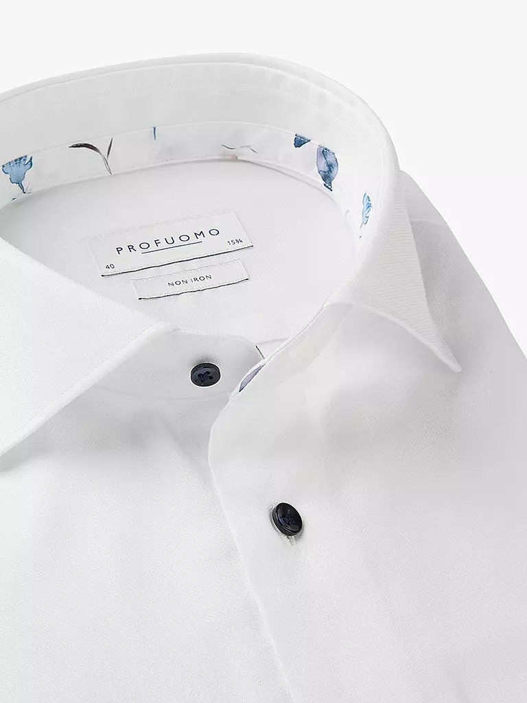 PROFUOMO Hemd Slim Fit weiss