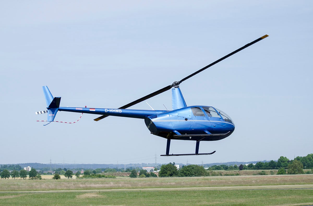 Hubschrauber fliegen bei Aschaffenburg - Du als Pilot!