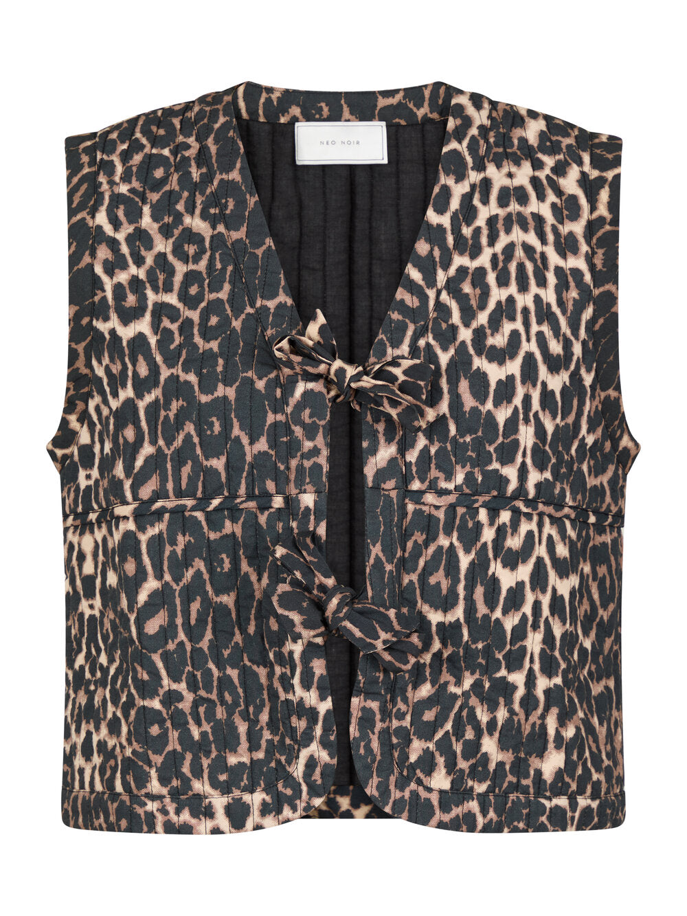 Neo Noir  Crissa Leo Vest - Leopard