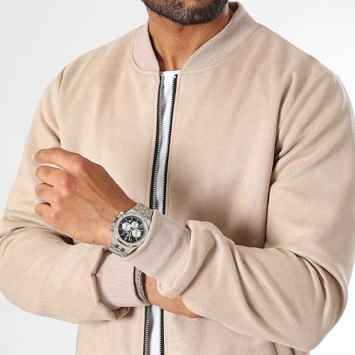 Veste Bomber Beige