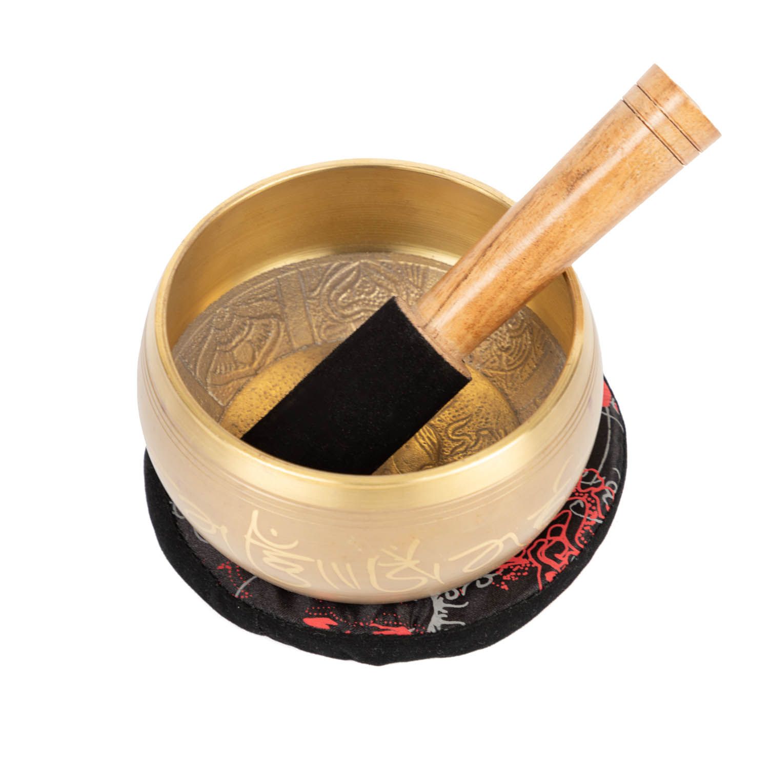 bodhi indische Klangschale mit BUDDHA Design in Geschenkbox