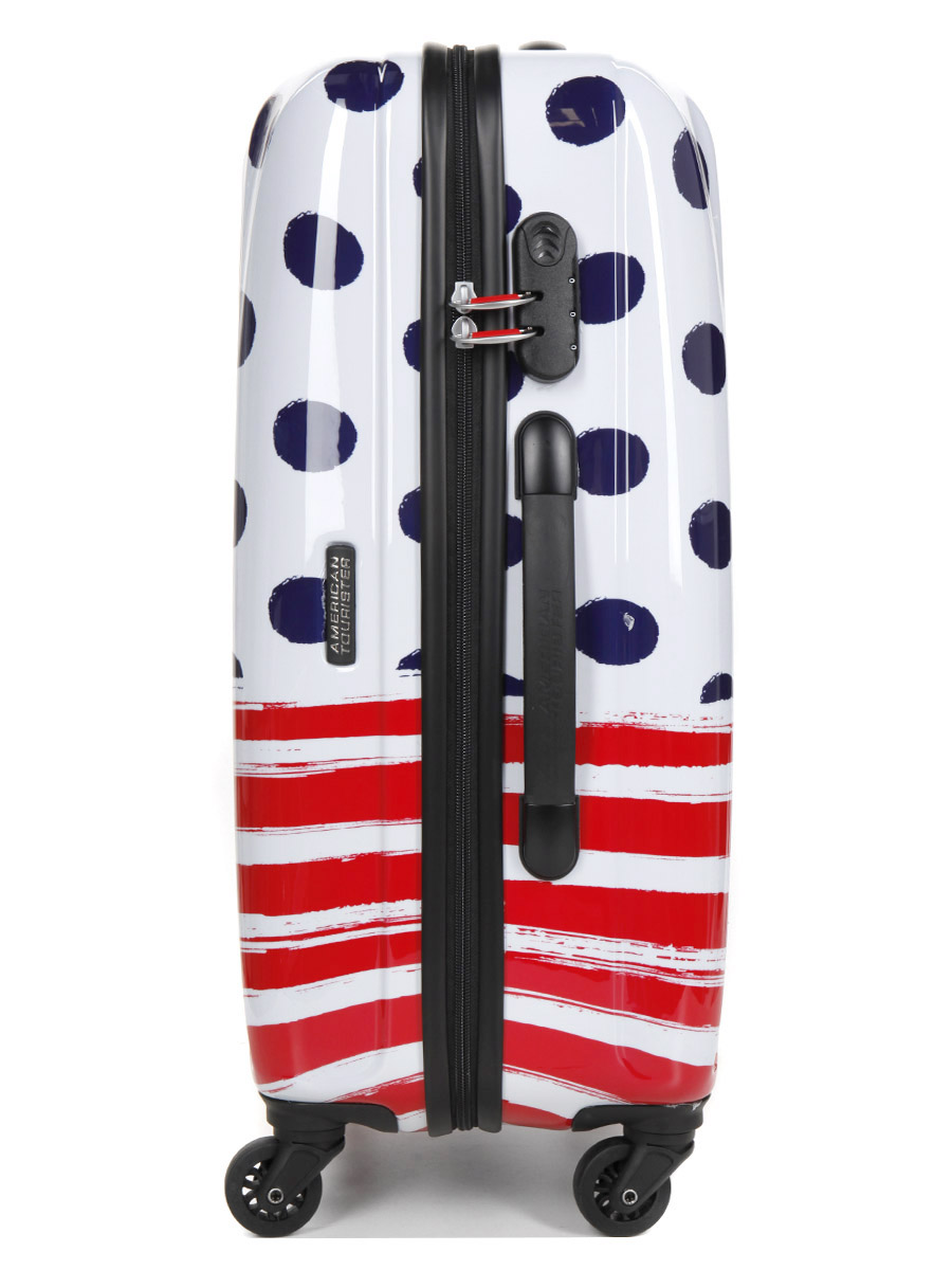 Valise  Legends by American Tourister Mickey Blue Dots 65 cm