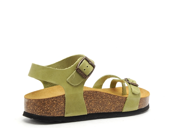 Plakton nu pieds plats femme cp zomba vert