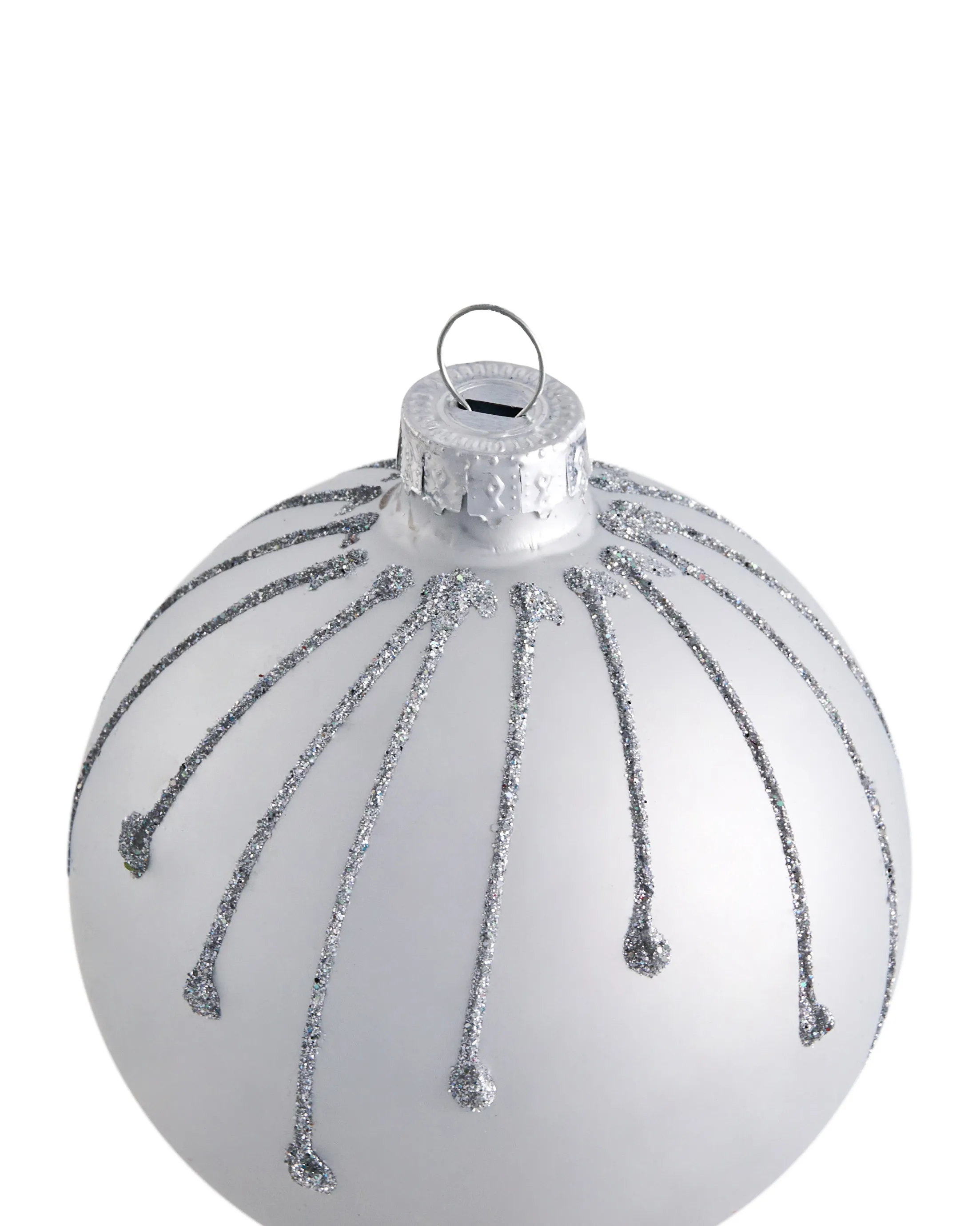Set van 35 kerstballen SNOWFALL Glas Blauw